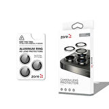 Apple iPhone 17 Pro Uyumlu Premium Safir Parmak İzi Bırakmayan Anti-Reflective CL-12 Kamera Lens Koruyucu