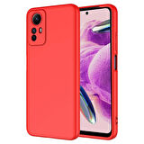 Xiaomi Redmi Note 12S Uyumlu Kılıf İç Yüzeyi Kadife Lansman Kapak