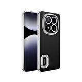 Xiaomi Poco X7 Kılıf Kamera Korumalı Logo Gösteren Zore Omega Kapak