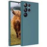 Samsung Galaxy S23 Ultra Uyumlu Kılıf İç Yüzeyi Kadife Lansman Kapak