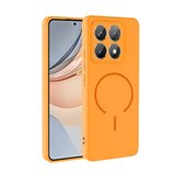 Xiaomi 14T Uyumlu Kılıf Magsafe Şarj Özellikli Meta Kapak