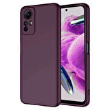 Xiaomi Redmi Note 12S Uyumlu Kılıf İç Yüzeyi Kadife Lansman Kapak