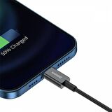 Baseus 1 Metre 2.4A Ultra Hızlı İphone Şarj Kablosu İphone 11 11 Pro Max Şarj Kablosu Hızlı Şarj