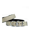 Softlu Köpek Boyun Tasması 3 cm 42 cm-50 cm Haki