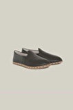 Man Classical Yemeni Leather Deep Black