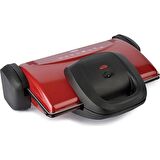 Aksu T34 Kırmızı 1800 W Döküm Tost Makinesi
