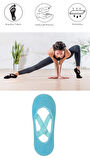 1 Adet Kadın Kaydırmaz Tabanlı Yoga Pilates Fitness Dans ve Spor Çorabı