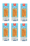 Wanpy Deri Üzerine Tavuk Sarılı Burgu Çubuk  85 Gr. X 6 Adet