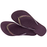 Slim Sparkle II Aubergine Kadın Terlik