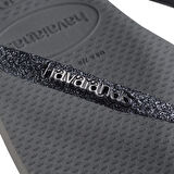 Slim Glitter Grey Kadın Terlik