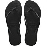 Slim Glitter Black Kadın Terlik