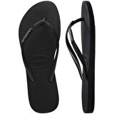 Slim Glitter Black Kadın Terlik