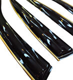 Opel Astra H Gold Kromlu Cam Rüzgarlığı