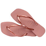Slim Square Pembe Kadın Terlik