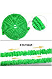 Aydoganticaret44 Uzayan Hortum Tabancalı 15 Metre Magic House | Bahçe Sulama Için Expandable Hose