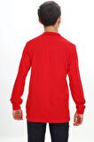 Erkek Çocuk Lacost(Yüksek Kaliteli Pike Dokuma) Noktalı Polo Yaka Sweatshirt | 6-10 Yaş