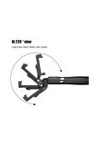 Selfie Stick L01 Bluetooth Selfie Çubuğu Tripod monopod Uzaktan Kumandalı
