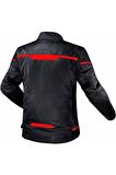 LS2 RIVA MONT SİYAH-KIRMIZI