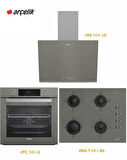 ankastre GRİ 3'lü set