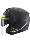 Scoyco 669 Cavalry Yarım Kask (Güneş Vizörlü)