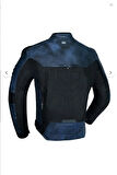 Prosev FALCON DERİ 4 MEVSİM DARK BLUE Motosiklet Montu