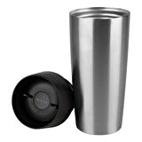 Tefal K3080114 Travel Mug 0.36 L Metal Termos Gri - 3100517969