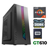 Xaser Xsr1216 Ryzen 7 5700X 32GB Ram 2TB M.2 nvmE SSD 2GB GT610 Ultra Performanslı Ofis Bilgisayarı