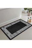 Banyo Paspası, Yumuşak Banyo Halısı, Kaymaz Dot Tabanlı, Yıkanabilir - 60x100