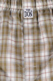 The DON Poplin Erkek Boxer Rustik Ekose