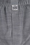 The DON Poplin Erkek Boxer Gri-angle