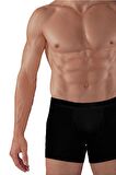 The DON Organic Blended High Waist Erkek Boxer Siyah