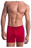 The DON Jersey Penye-Örme Erkek Boxer Kırmızı
