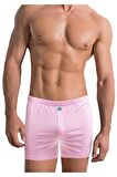 The DON Jersey Penye-Örme Erkek Boxer Pembe