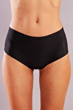 Golshan Girdle İnvisible Slip, İz Yapmayan Görünmez Lazer Kesim Siyah Külot