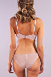 Golshan Garland Big size Plunge Bra, Açık Pembe Konforlu ve Şık Sütyen