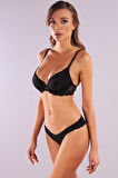 Golshan Glorin Foam Cup Push Up Bra,Siyah Renk Straplez Konforlu ve Şık Sütyen