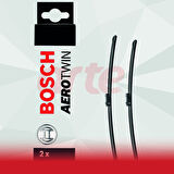Citroen C5 Aircross 2017-2025 Uyumlu | Bosch Aerotwin Ön ve Arka Silecek Takımı | 3'lü Set |
