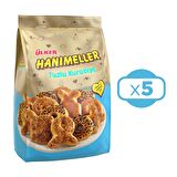 Ülker Hanımeller Karışık Tuzlu Kurabiye 150 Gr x 5 Adet