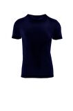 Bsm Erkek %100 Süpima Pamuk Kısa Kol Sıfır Yaka T-shirt 41803