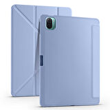 Xiaomi Mi Pad 5 Kılıf Kalemlikli Premium Standlı Katlanabilir Uyku Modu Özellikli Tablet Kılıfı
