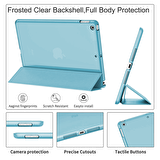 Apple iPad Mini 4. Nesil Uyumlu Fuchsia Smart Cover Standlı Katlanabilir Akıllı 1-1 Tablet Kılıfı