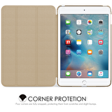 Apple iPad Mini 1.2.3. Nesil Uyumlu Fuchsia Smart Cover Standlı Katlanabilir Akıllı 1-1 Tablet Kılıfı