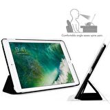 Apple iPad Mini 1.2.3. Nesil Uyumlu Fuchsia Smart Cover Standlı Katlanabilir Akıllı 1-1 Tablet Kılıfı