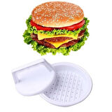 By Nevser®  Hamburger Ve Köfte Şekillendirici Köfte Kalıbı Pratik Burger Pres Aparatı
