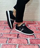 U.S Polo Kares Siyah-Beyaz Sneaker Spor Ayakkabı