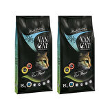 VanCat Multicolor Renkli Yetişkin Kedi Maması 1 kg x 2 Adet