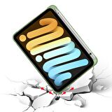 Apple iPad Mini 2021 (6.Nesil) Kılıf Kalemlikli Premium Standlı Katlanabilir Uyku Modu Özellikli Tablet Kılıfı