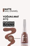Flormar Oje - Matte Nail Enamel M40 Amber 34000004-m40