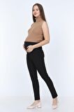 IŞŞIL 3506-BİLEK BOY HAMİLE DAR PAÇA KUMAŞ PANTOLON