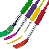 Fırça Seti 4'lü Paket 2-6-10-12 Numara Faber Castell Fırça Seti 4'lü Paket